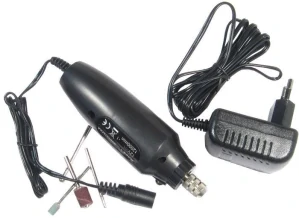 Minivrtačka AD-19, 12V 12000 otáček s malým příslušenstvím,
