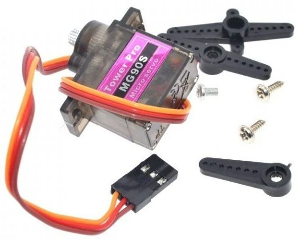 Servo MG90 360° 13g, kovové převody,