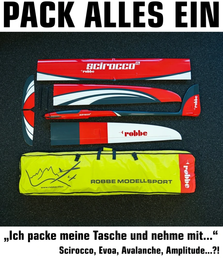 Robbe přepravní taška "F5J" -ca. 4,5m ,