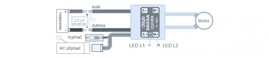 DSYS DDE8 regulátor,