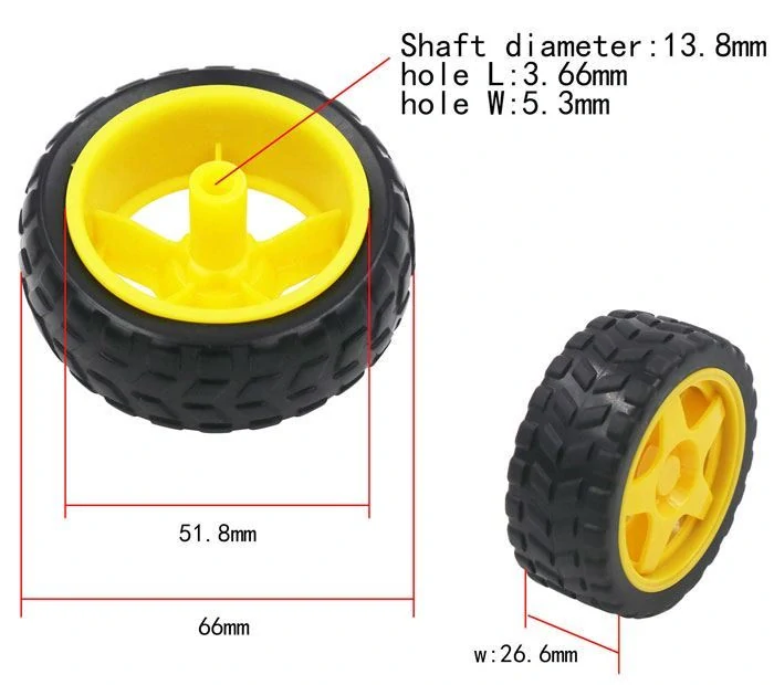 Kolo k robotickému autu,