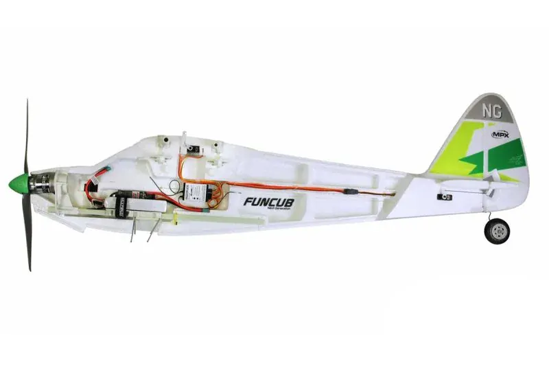 Multiplex FunCub NG, zelený (kit),