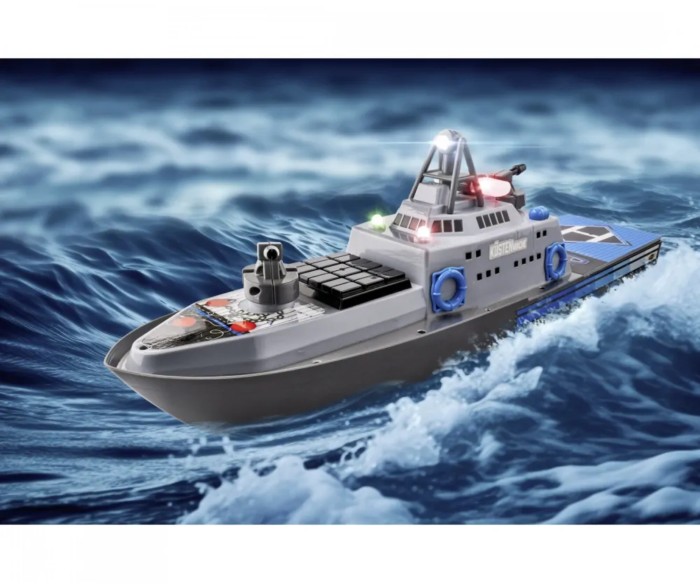 RC Coastguard Boat 2,4G 100% RTR,