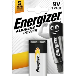 9V baterie Energizer alkalická,