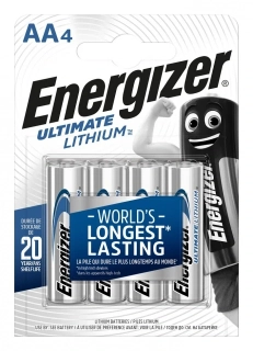 Energizer Lithium Ultimate LR6 4ks,