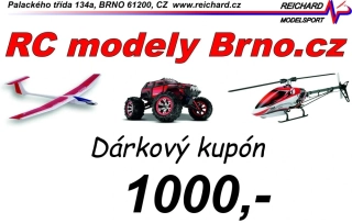 Dárkový kupón 1000,-,