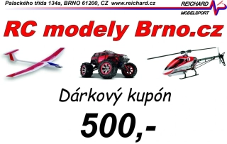 Dárkový kupón 500,-,