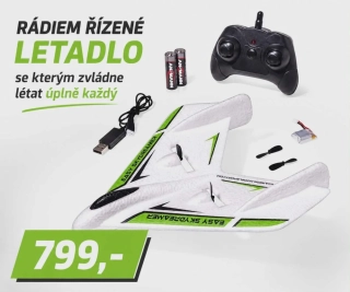 Carson RC letadlo Easy Skydreamer RTF 2.4GHz , zelený,