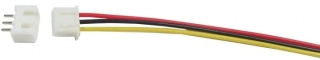 Konektor JST-XH 3pin + kabel 15cm + zdířka JST-XH 3pin,