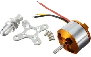 Motor A2212 bezkartáčový outrunner, 1400kV ,