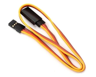 Plochý prodlužovací kabel serva s konektorem JR - 10cm,