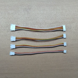 Prodlužovací balanční kabel 4S-XH 26AWG 15cm,
